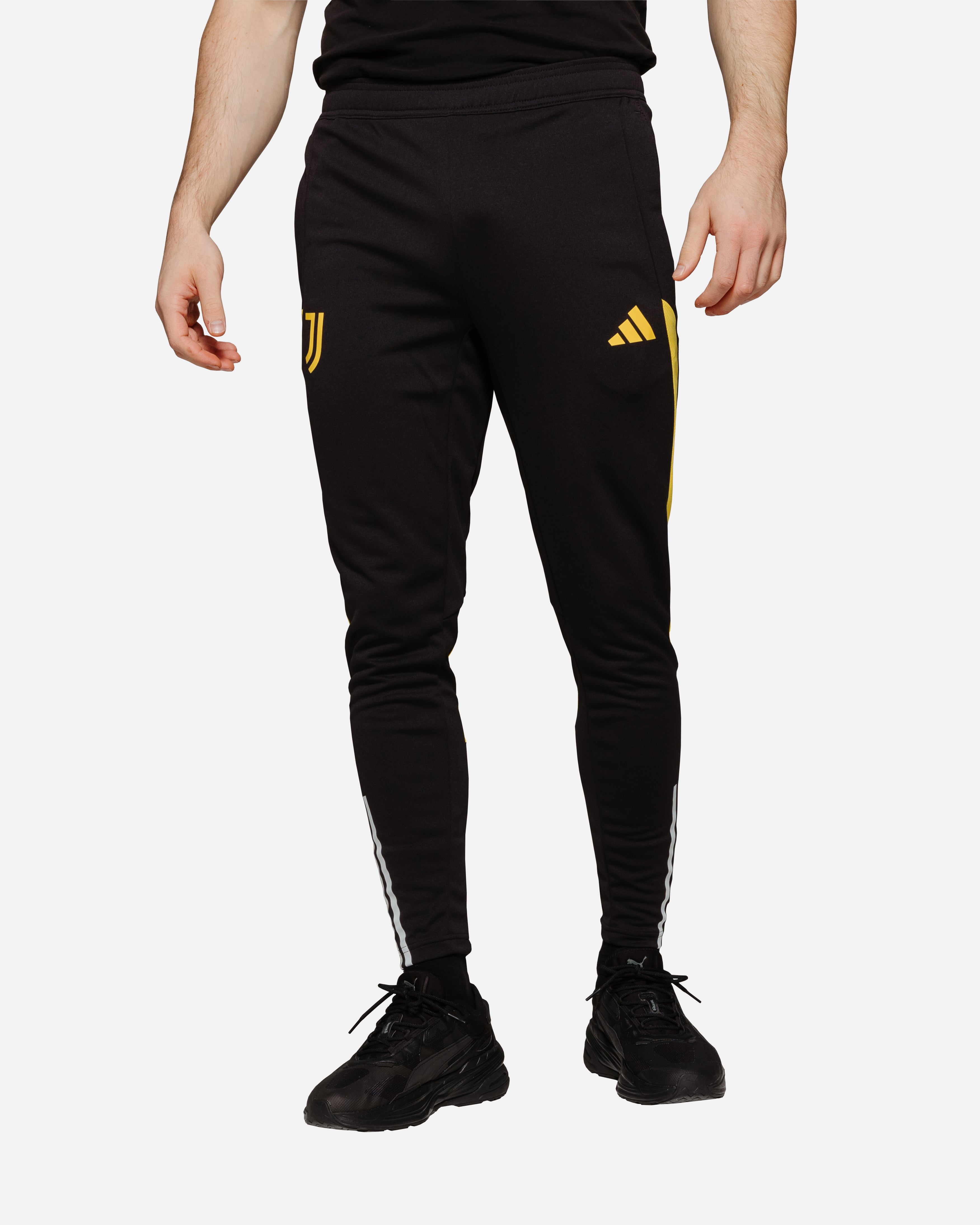 Juventus 2023/2024 Trainingshose – Schwarz/Gelb/Weiß