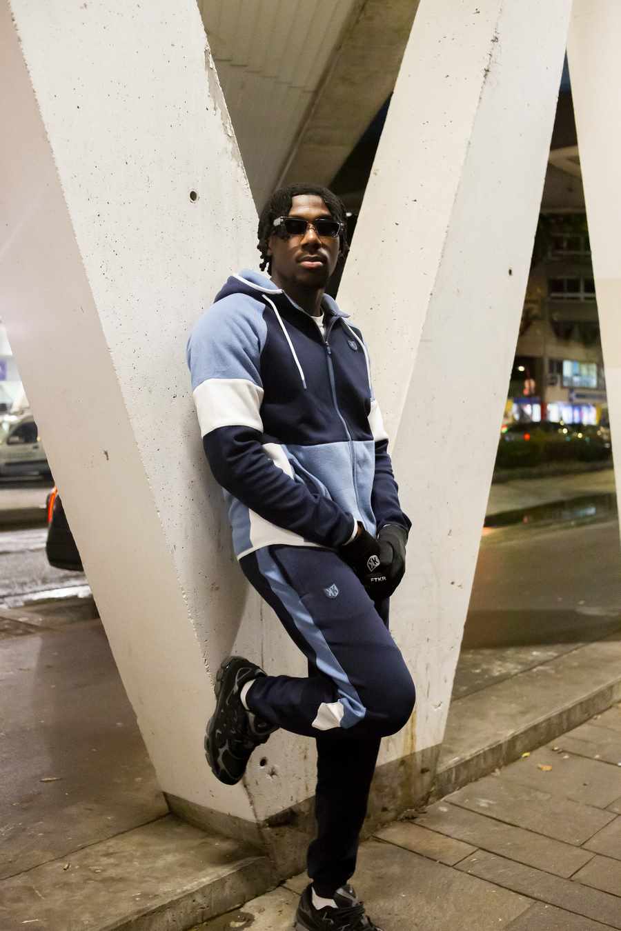 FK Cliff Tracksuit - Navy/White