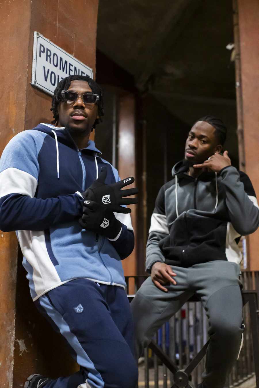 FK Cliff Tracksuit - Navy/White