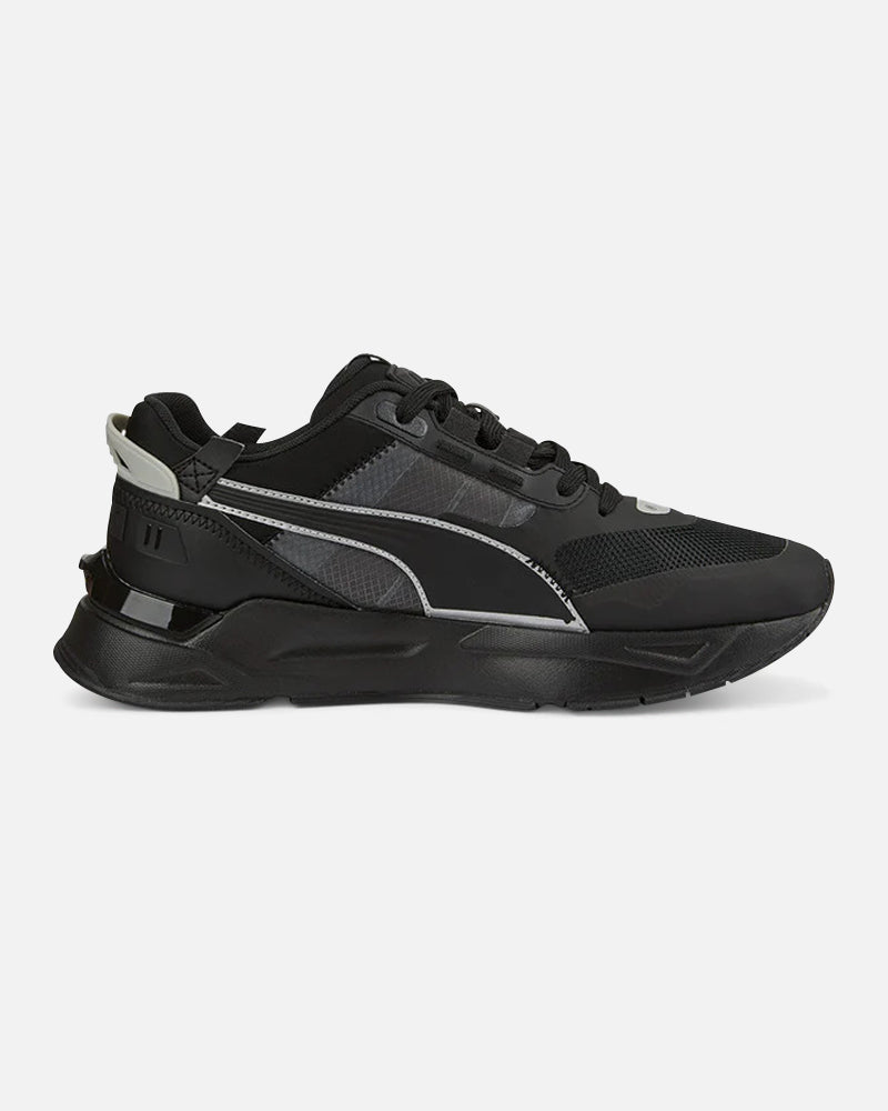 Puma Mirage Sport Tech Reflective Black Grey Footkorner