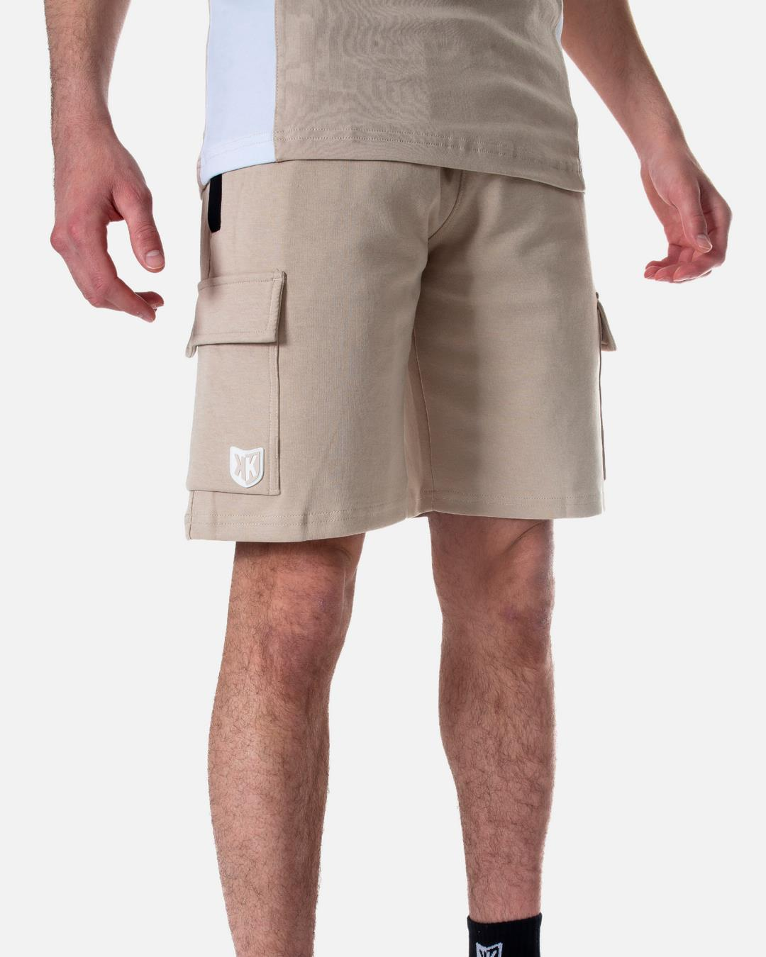 Short FK Canto - Beige/Blanc/Noir