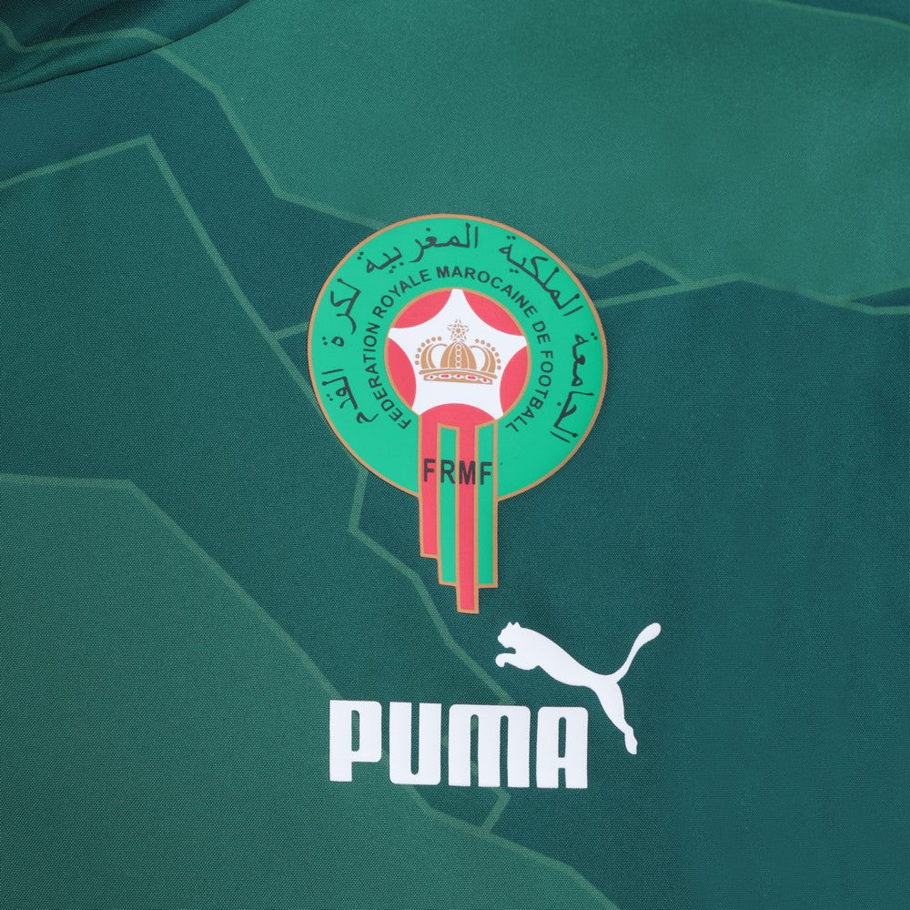 Veste coupe-Vent Maroc 2023 - Vert/Rouge