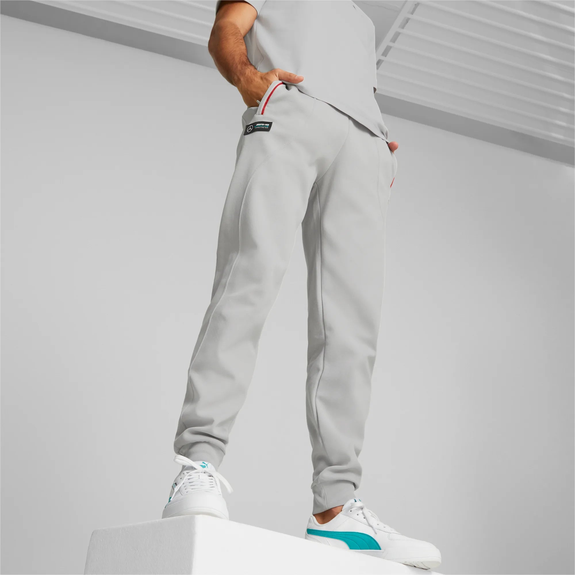 Puma Mercedes-AMG Pants - Grey/Red