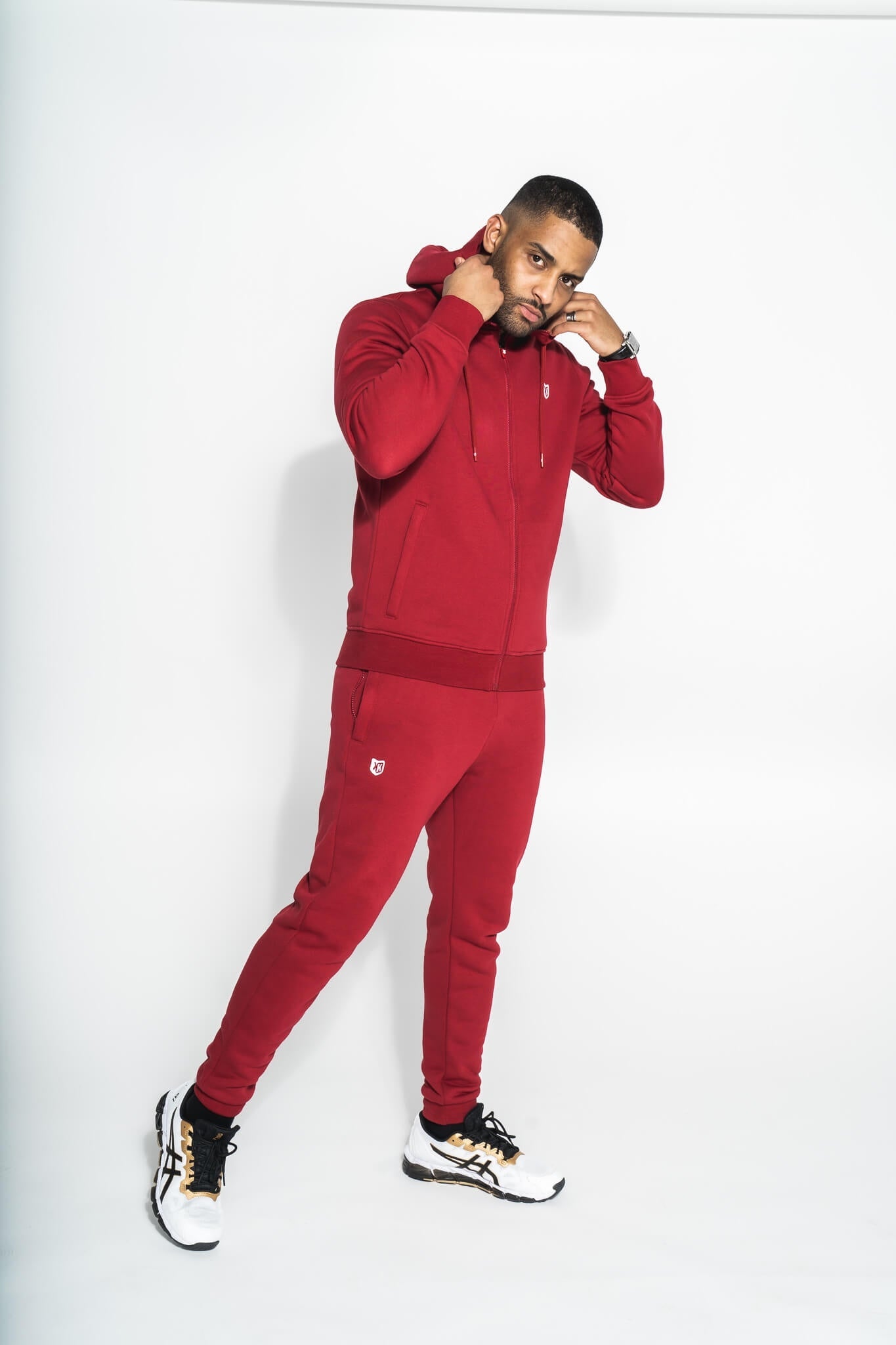 Jogging pants FK Basic - Burgundy