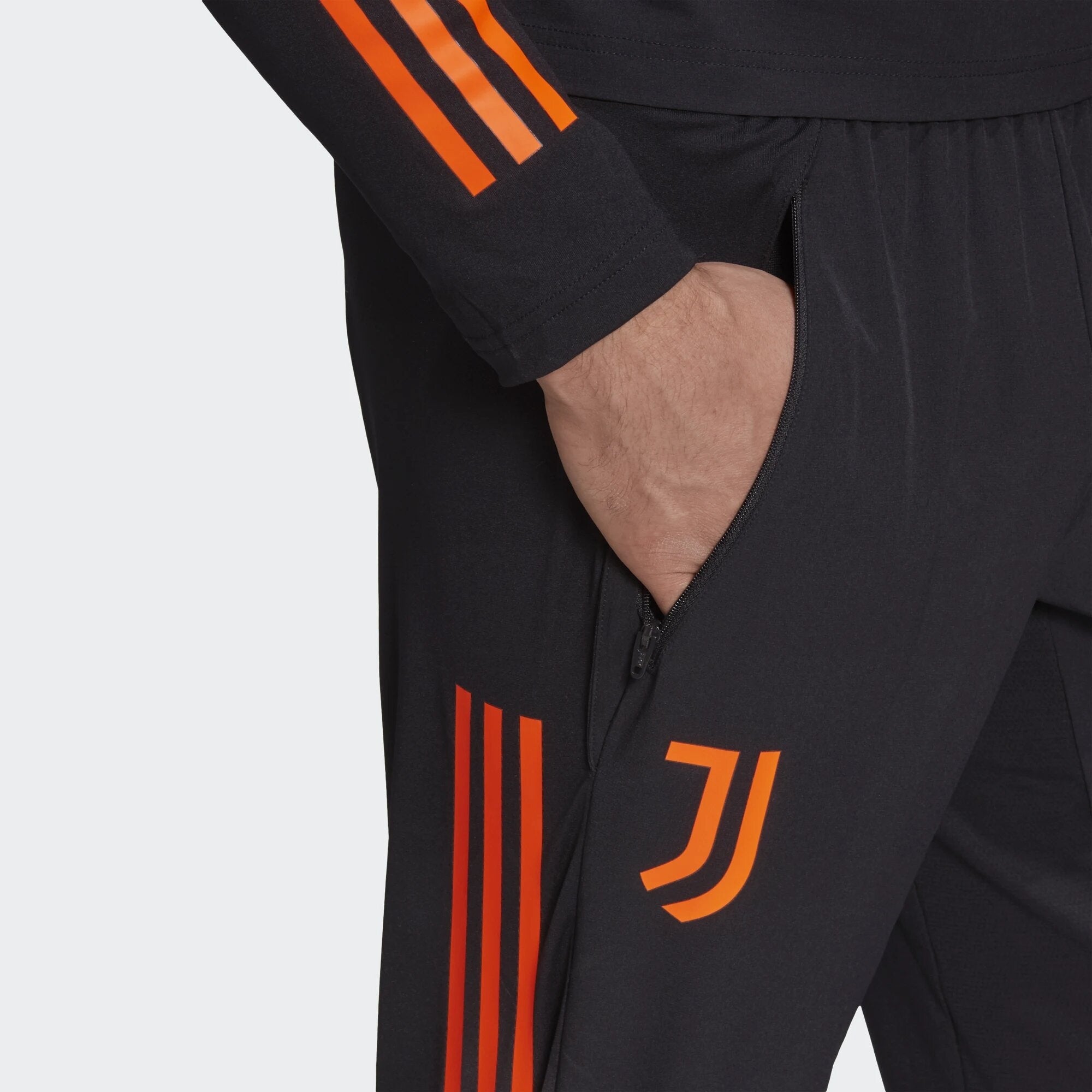 Juventus Europe training pants 2020/2021 - Black/Orange