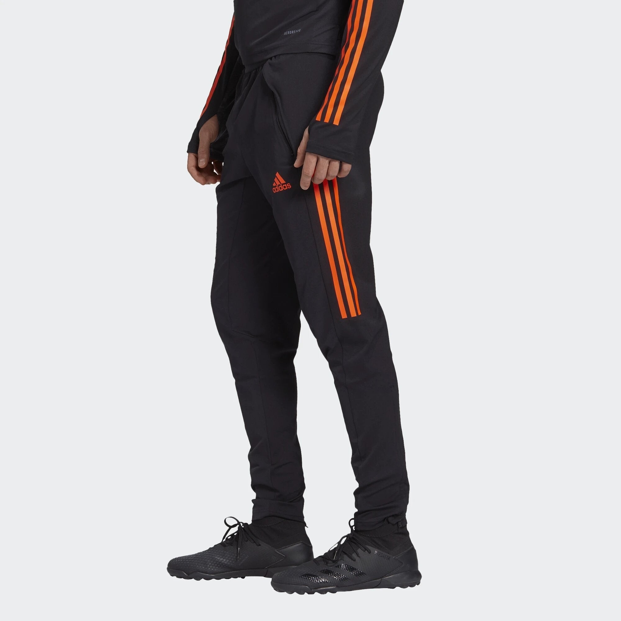 Juventus Europe training pants 2020/2021 - Black/Orange