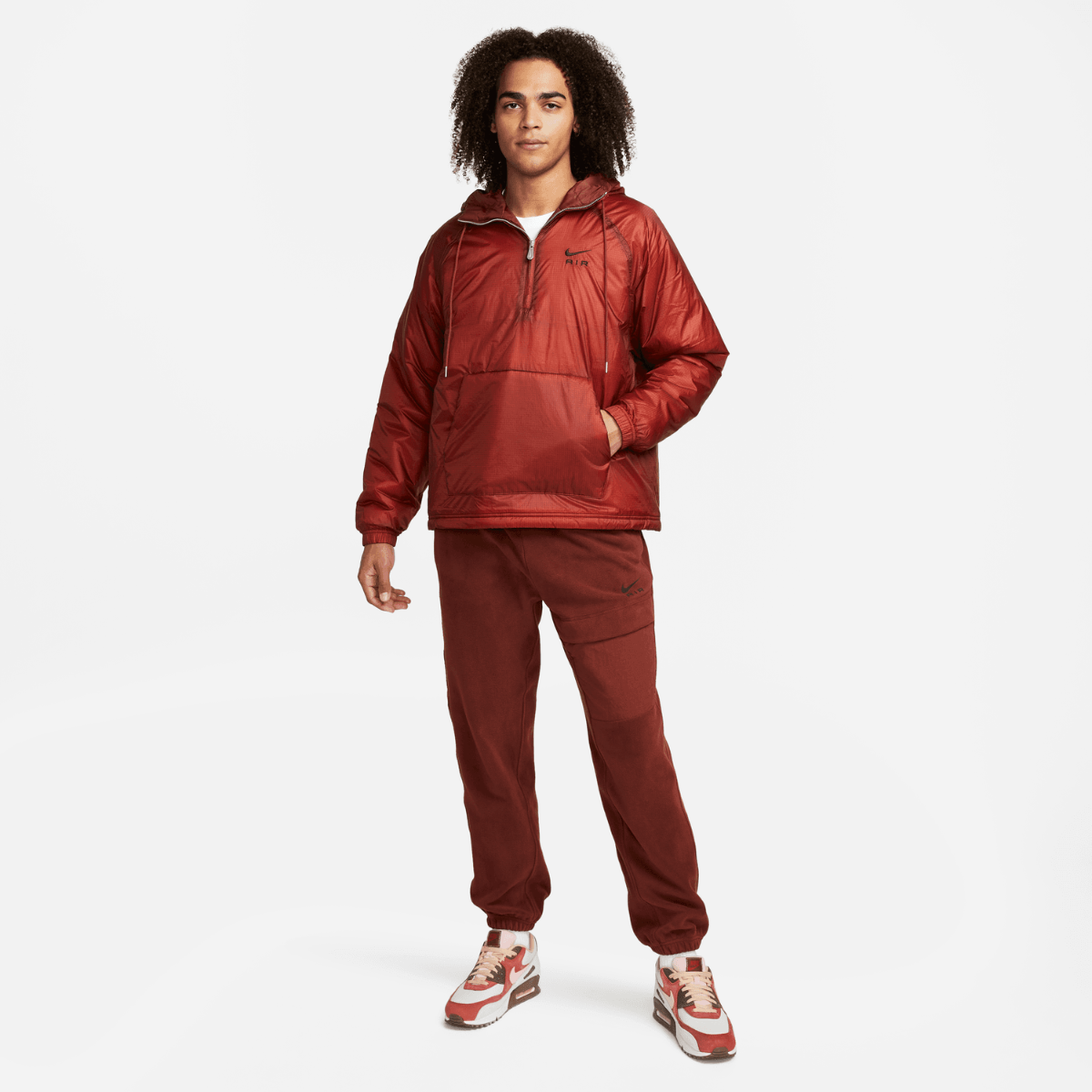 Anorak Nike Sportswear Air - Rojo/Noir