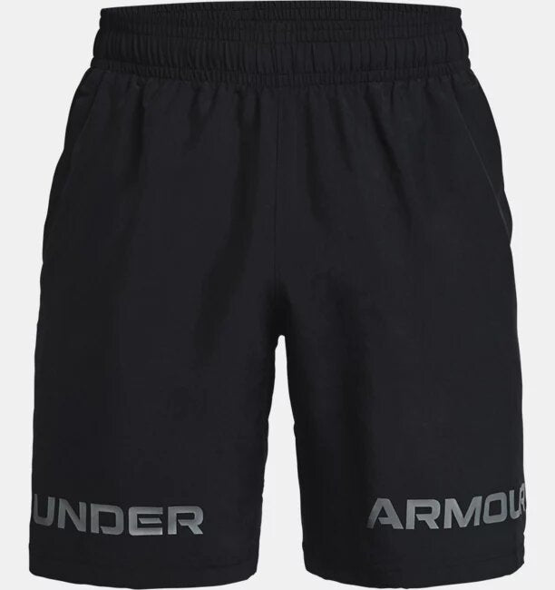 Pantaloncini con grafica in tessuto Under Armour - neri