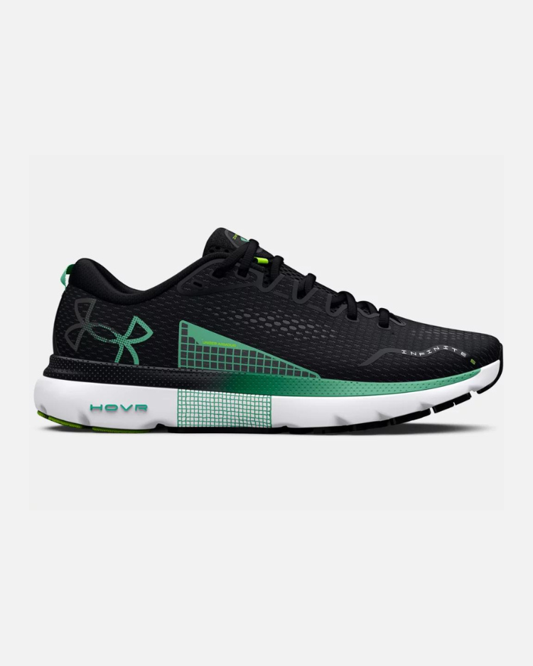 Under Armour HOVR™ Infinite 5 - Noir/Vert/Blanc