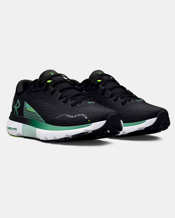 Under Armour HOVR™ Infinite 5 - Noir/Vert/Blanc