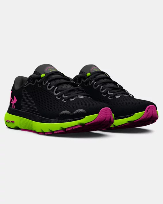 Under Armour UA HOVR™ Infinite 4 - Noir/Rose/Vert