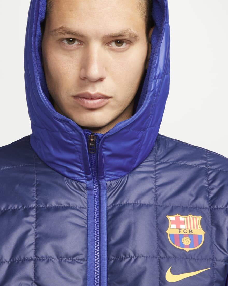 Veste FC Barcelone Synthetic-Fill - Bleu/Rouge