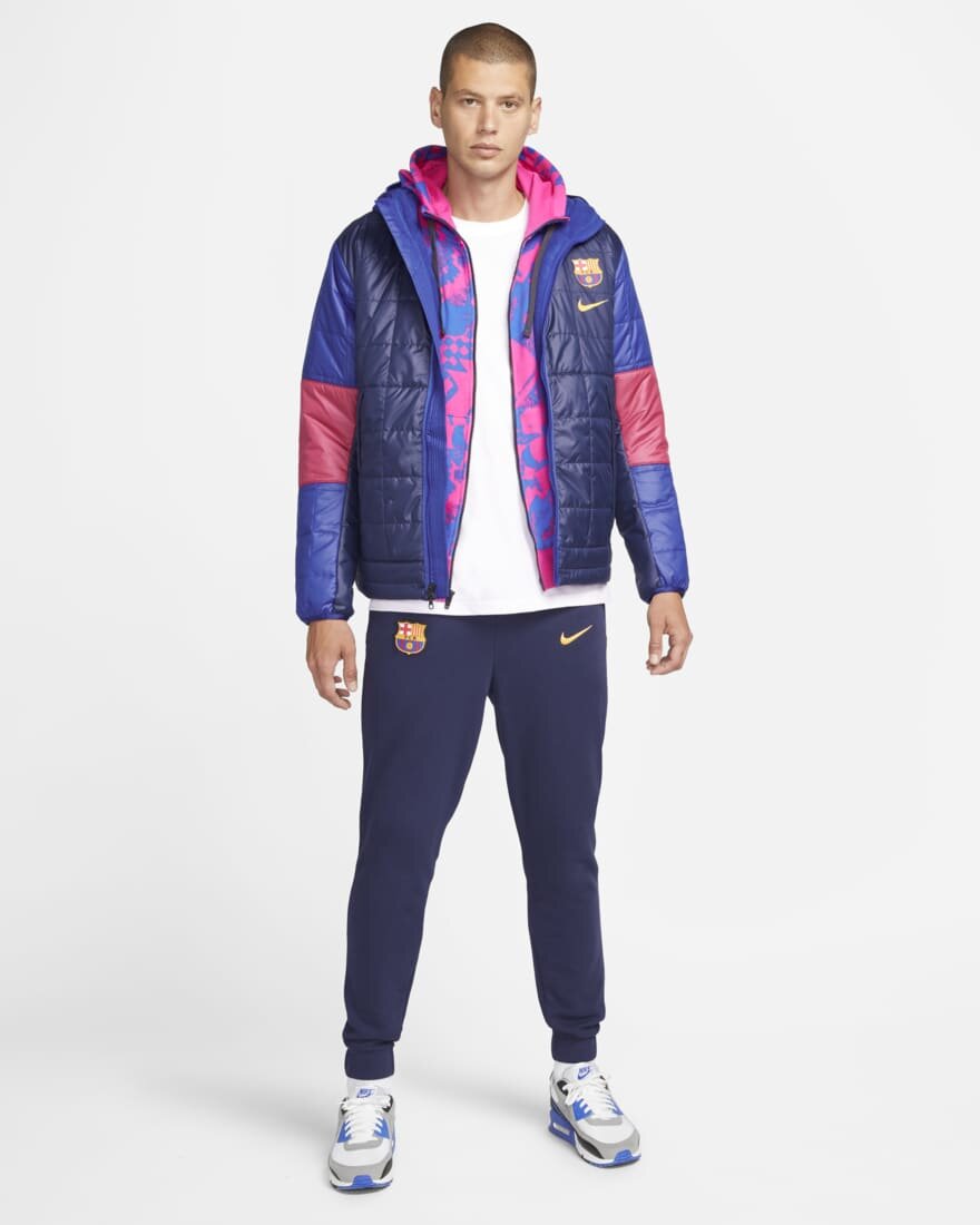 Veste FC Barcelone Synthetic-Fill - Bleu/Rouge