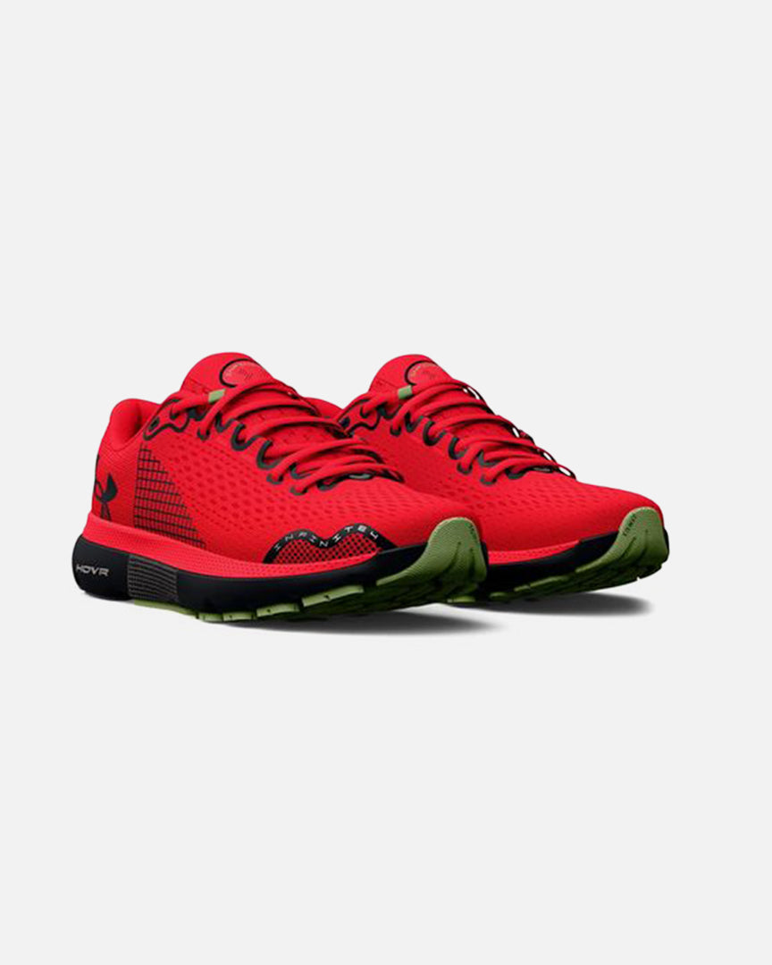 Under Armour UA HOVR Infinite 4 - Rouge/Noir/Vert