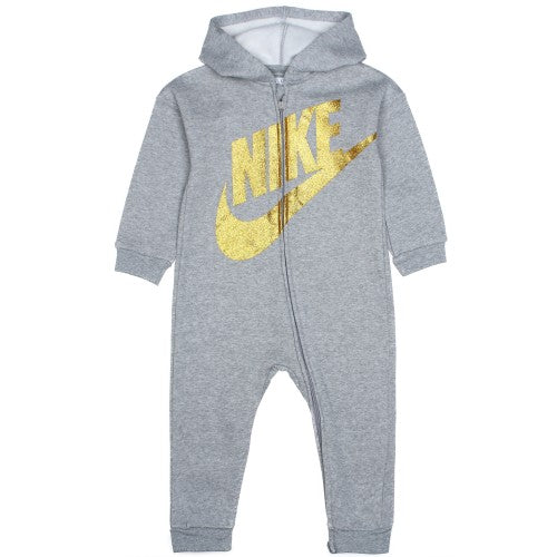 Tutina neonato Nike Sportswear - Grigio/Oro