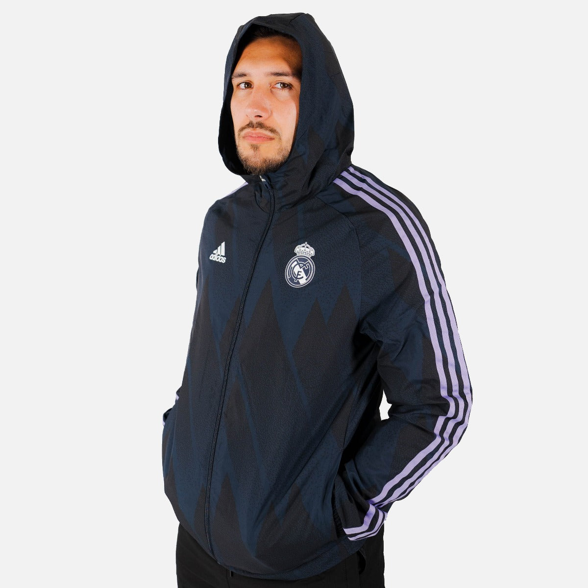 Giacca a vento Real Madrid 2022/2023 - Blu/Viola