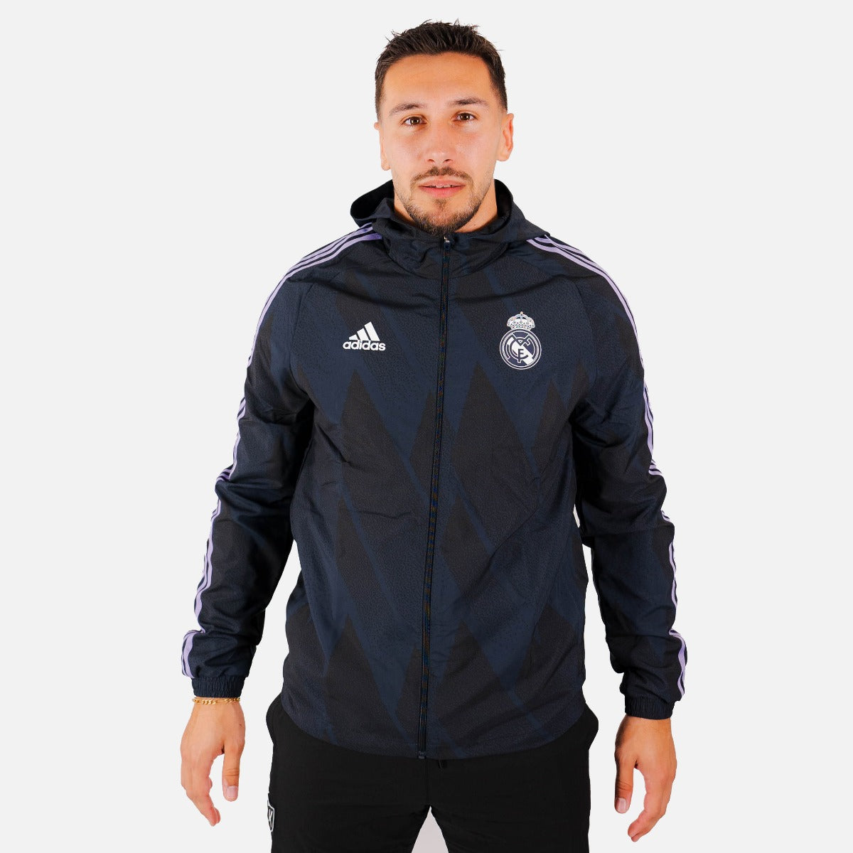 Giacca a vento Real Madrid 2022/2023 - Blu/Viola