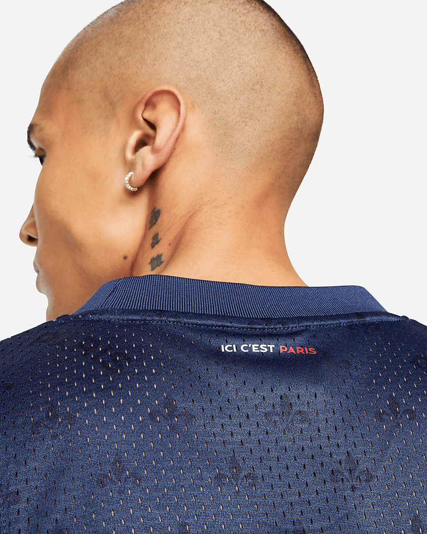 PSG x Jordan Mesh Tank Top 2021/2022 – Blau