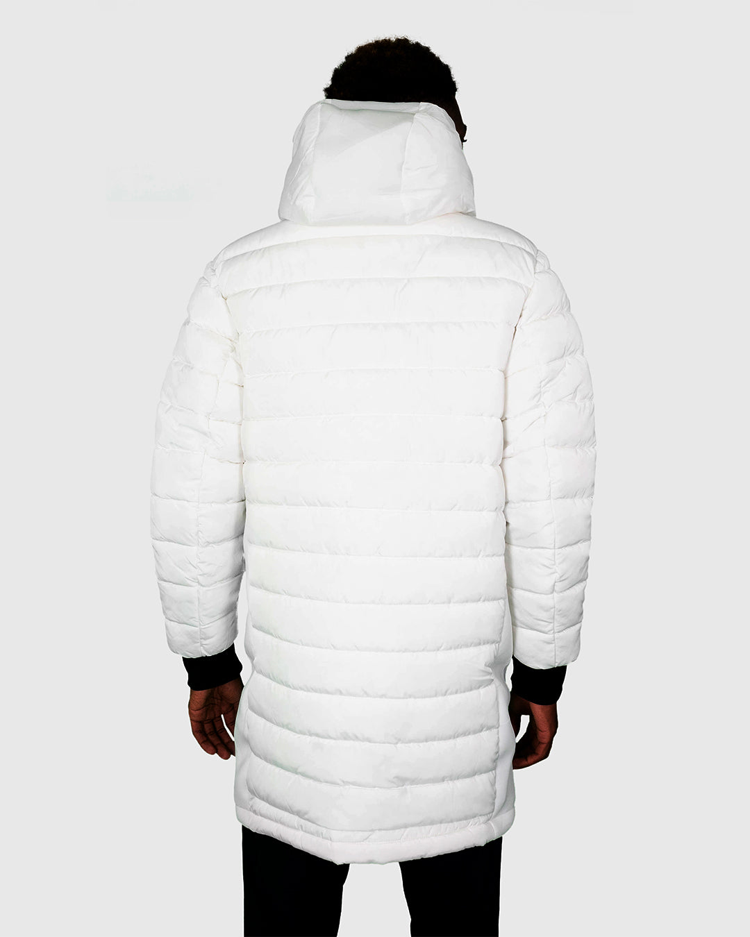 Redskins Darren Swell long down jacket - White
