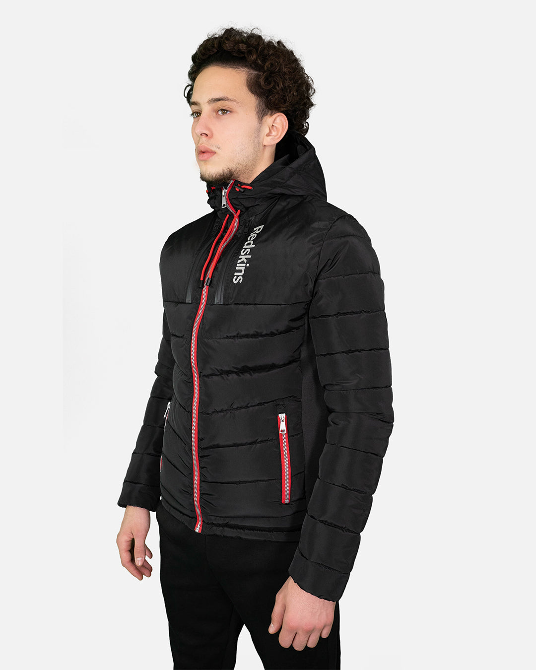 Chaqueta Redskins Venture Swell Down - Negro/Rojo