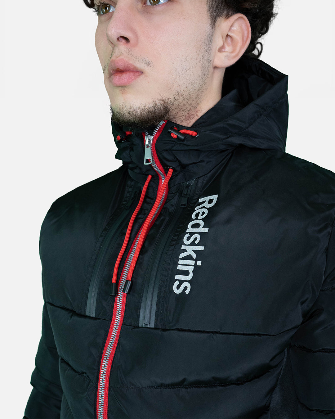 Chaqueta Redskins Venture Swell Down - Negro/Rojo