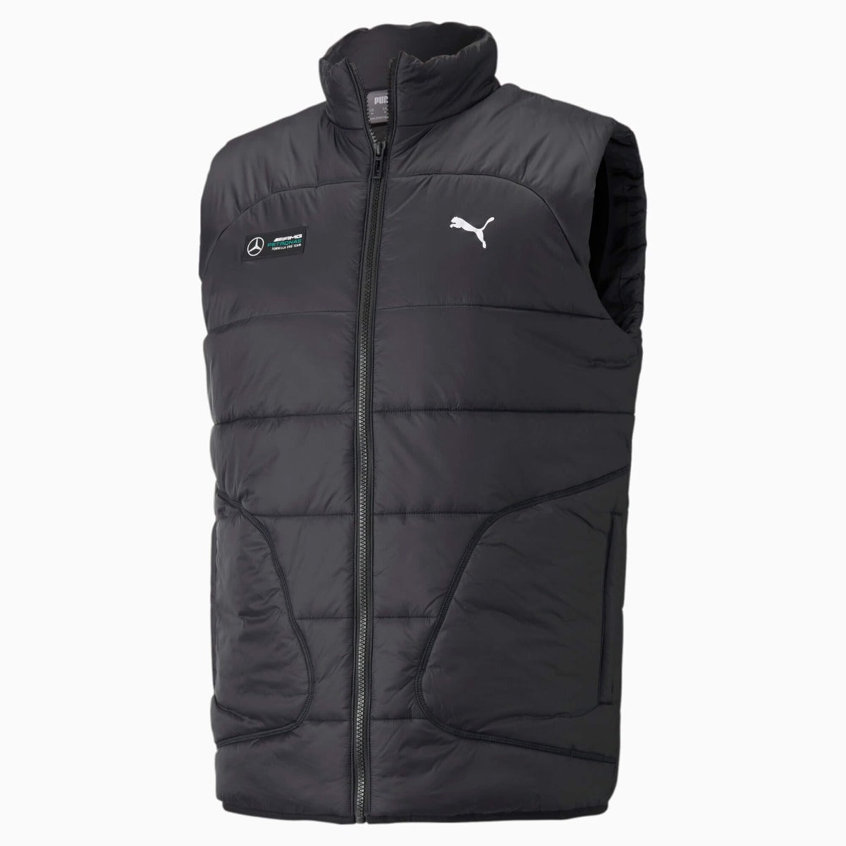 Puma Mercedes F1 SDS Sleeveless Down Jacket - Black – Footkorner