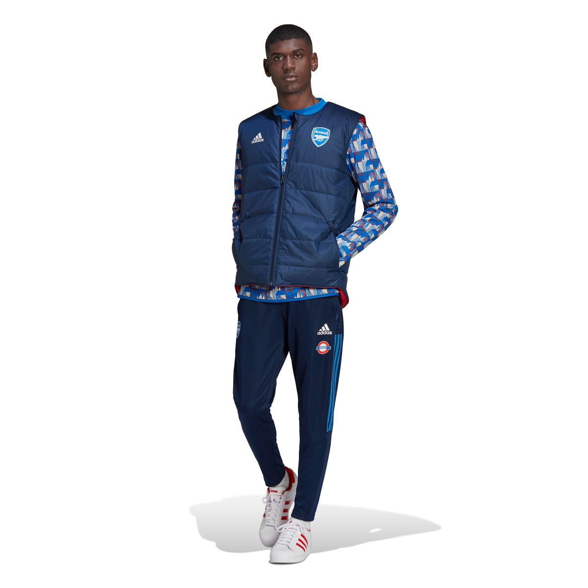 Doudoune sans manches Arsenal x TFL 2022 - Bleu