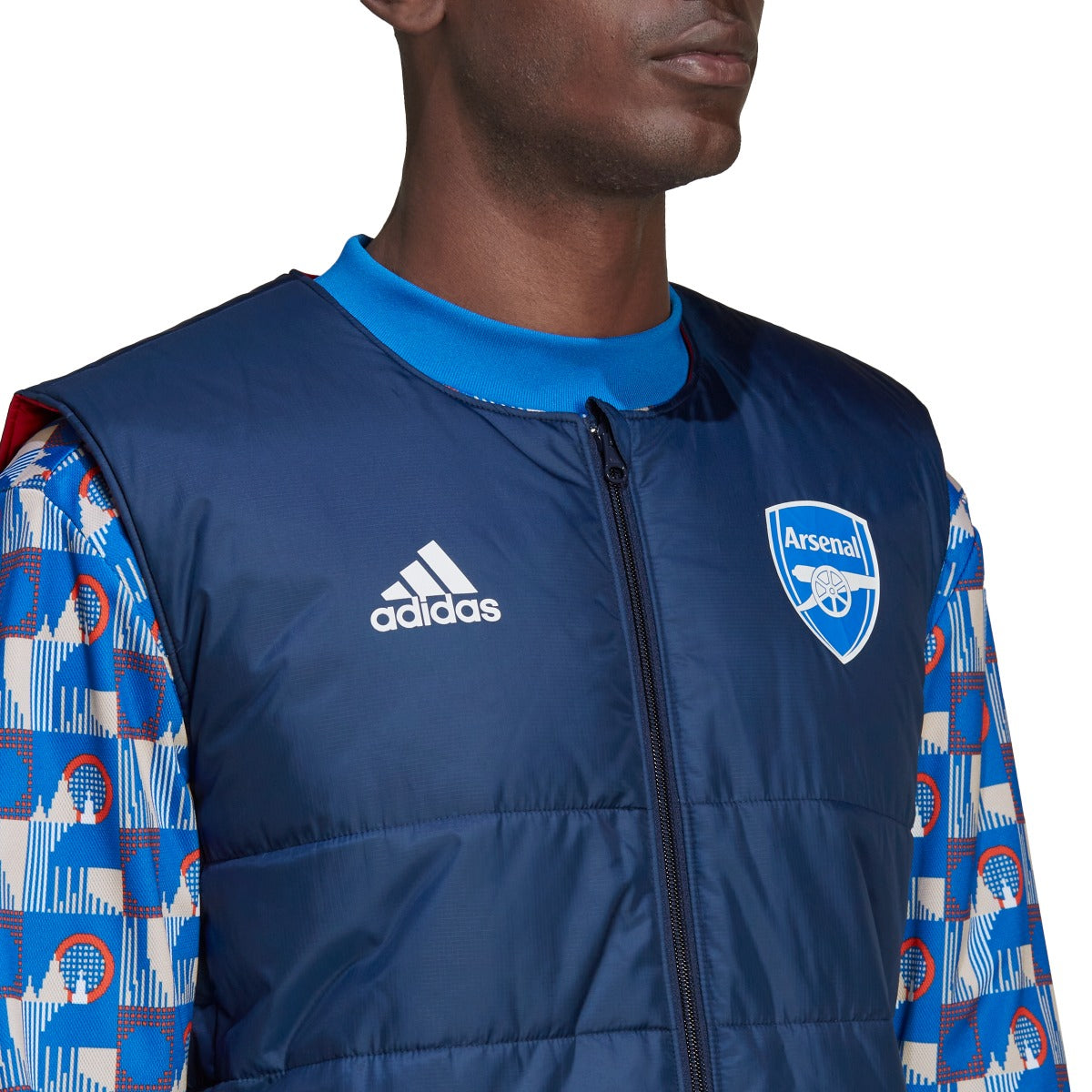Doudoune sans manches Arsenal x TFL 2022 - Bleu