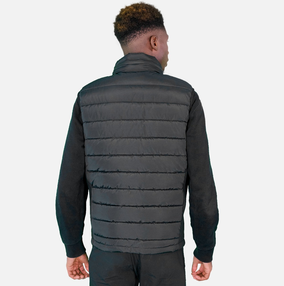 Redskins Devon Swell Gilet - Black/Red