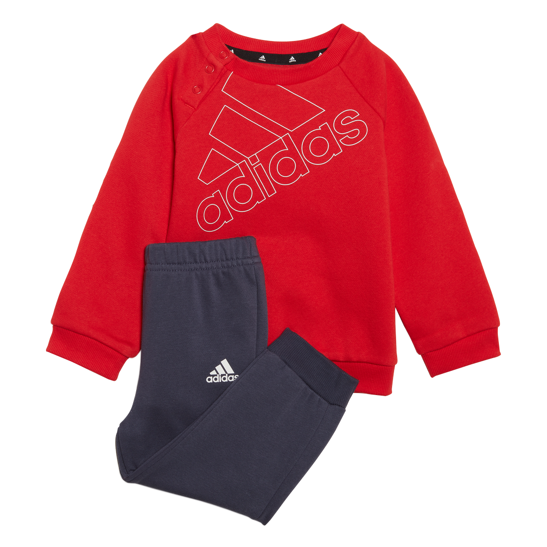 Ensemble Adidas Essentials Bébé - Rouge/Gris