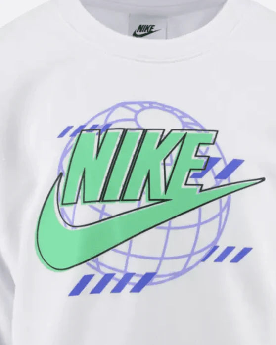 Ensemble Nike Digital Escape FT Enfant- Blanc/Gris