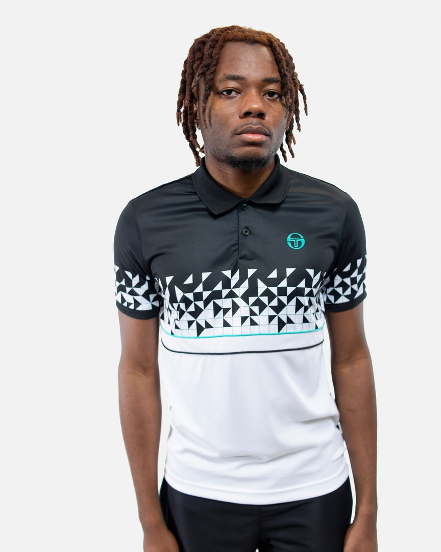 Ensemble Sergio Tacchini Dispersa - Noir/Blanc/Bleu