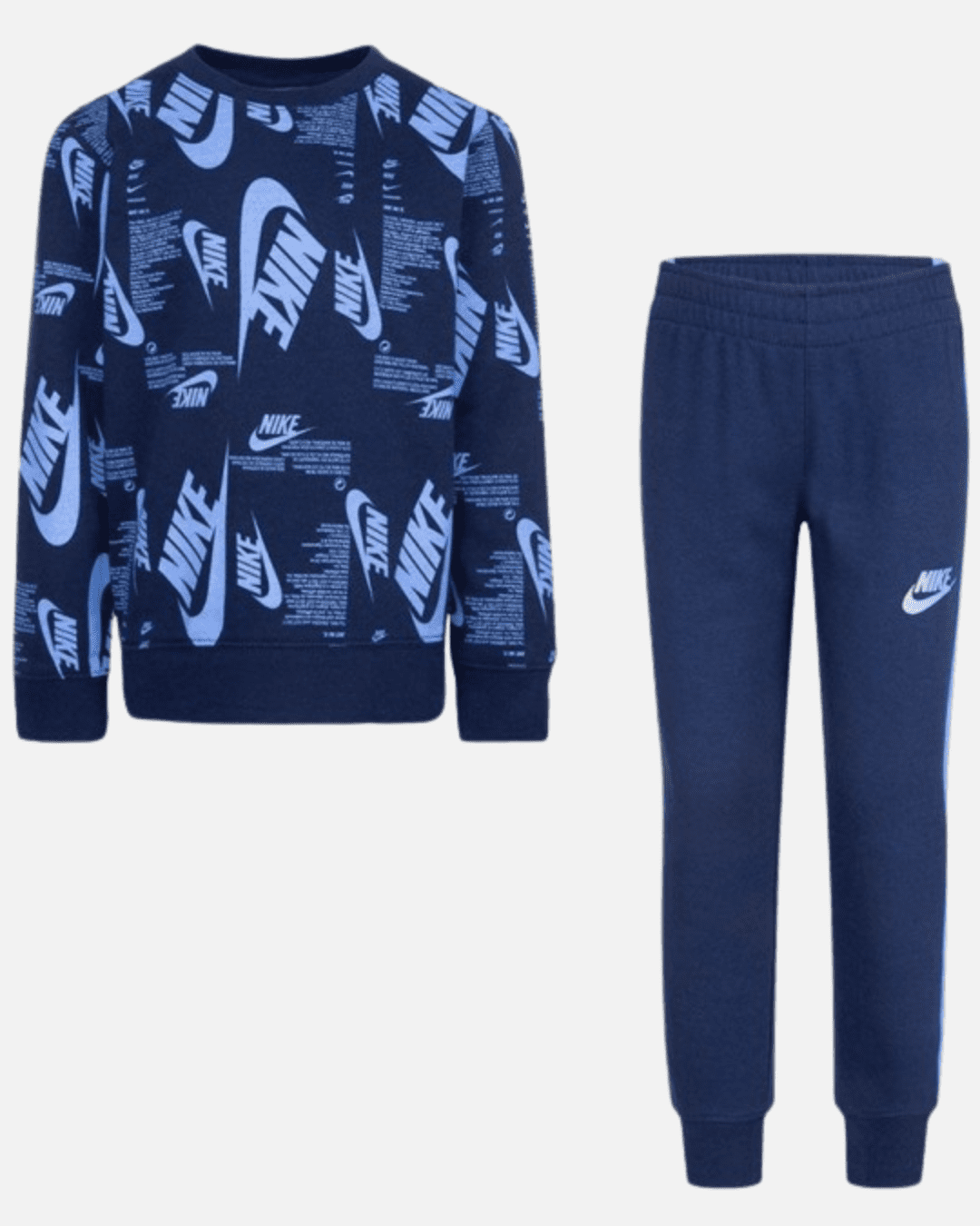 Ensemble top nike bleu
