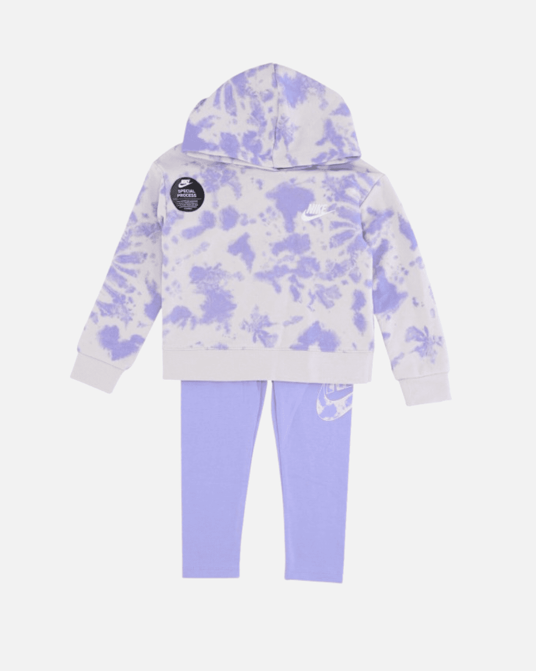 Ensemble Nike Cloud Wash Enfant - Violet/Blanc