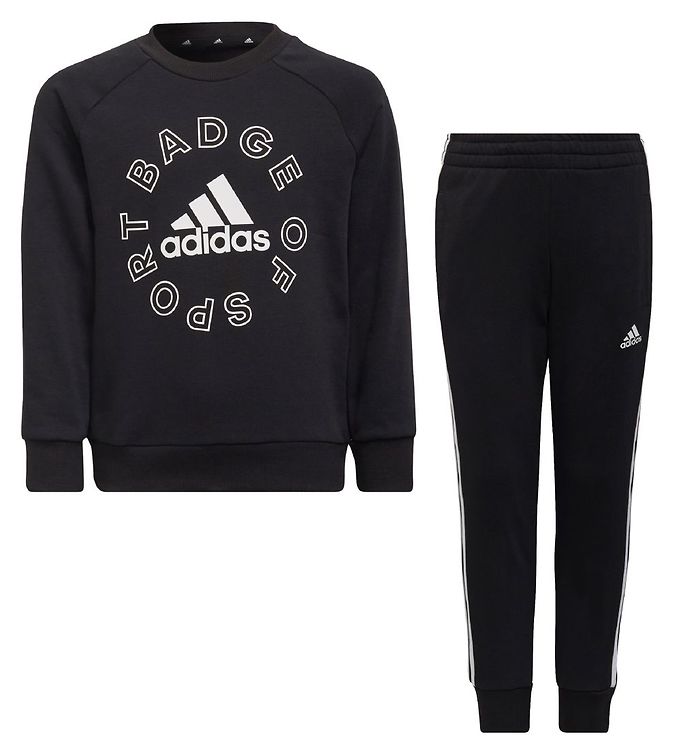 Ensemble Survêtement Adidas Enfant - Noir/Blanc