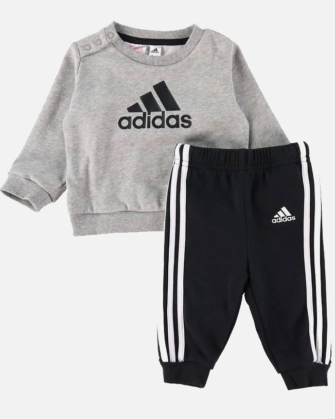 Ensemble Survêtement Adidas Bébé - Noir/Blanc/Gris – Footkorner