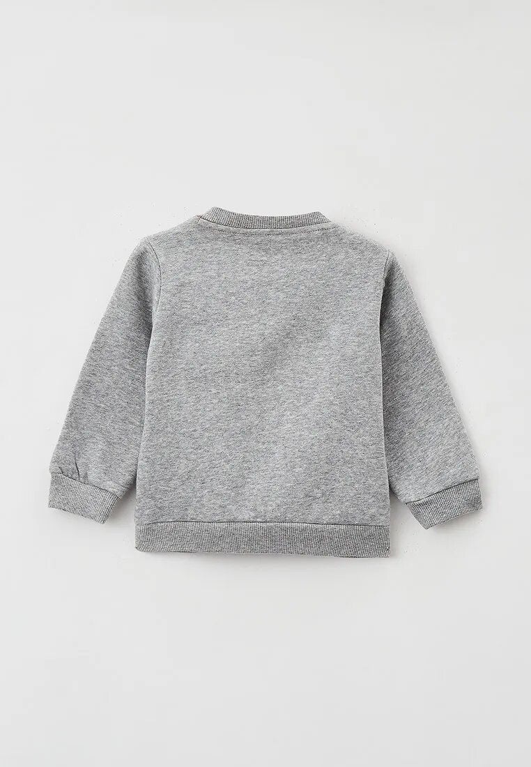 Set tuta bambino Adidas I Bos Logo - grigio/rosso