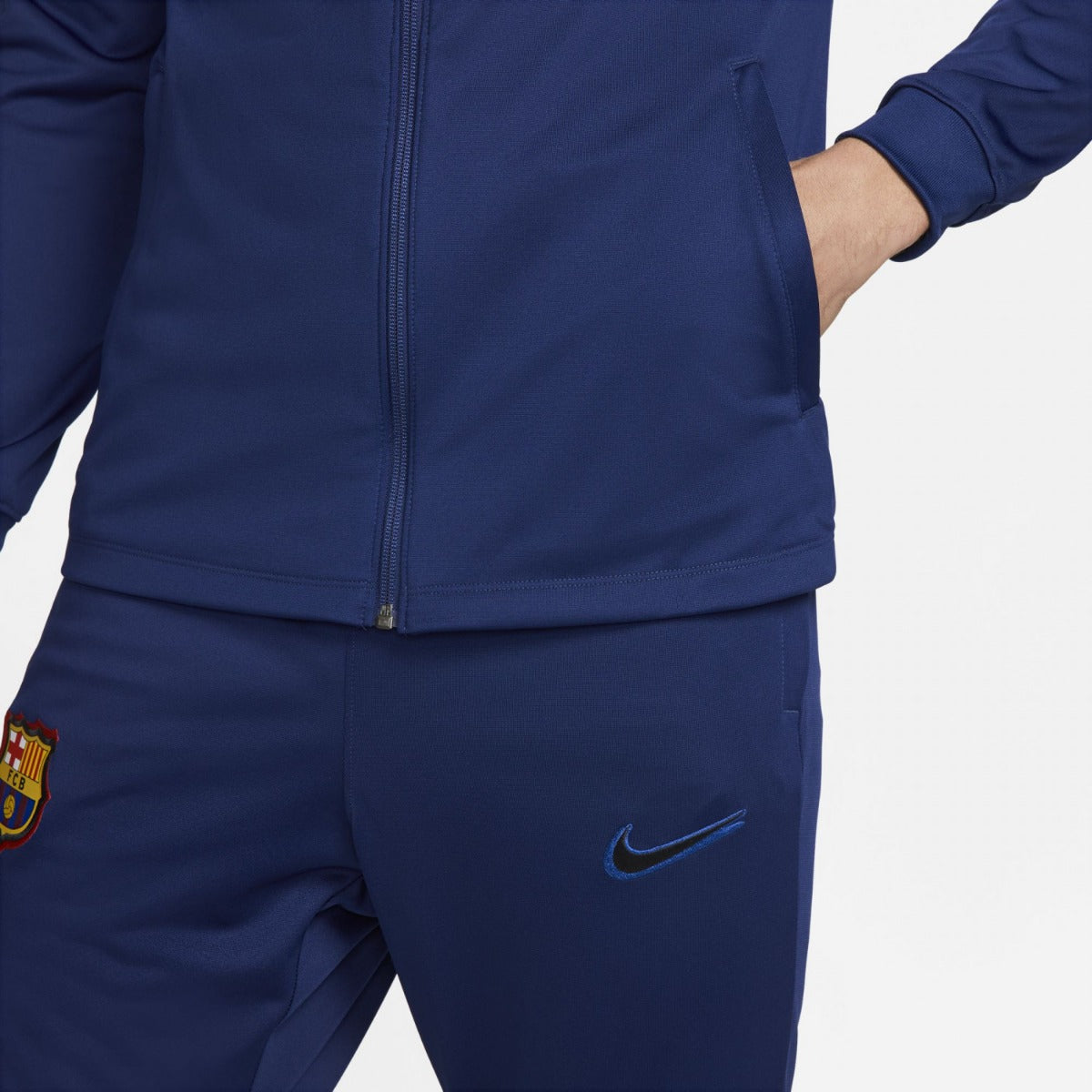 FC Barcelona Strike Tracksuit 2021/2022 - Blue