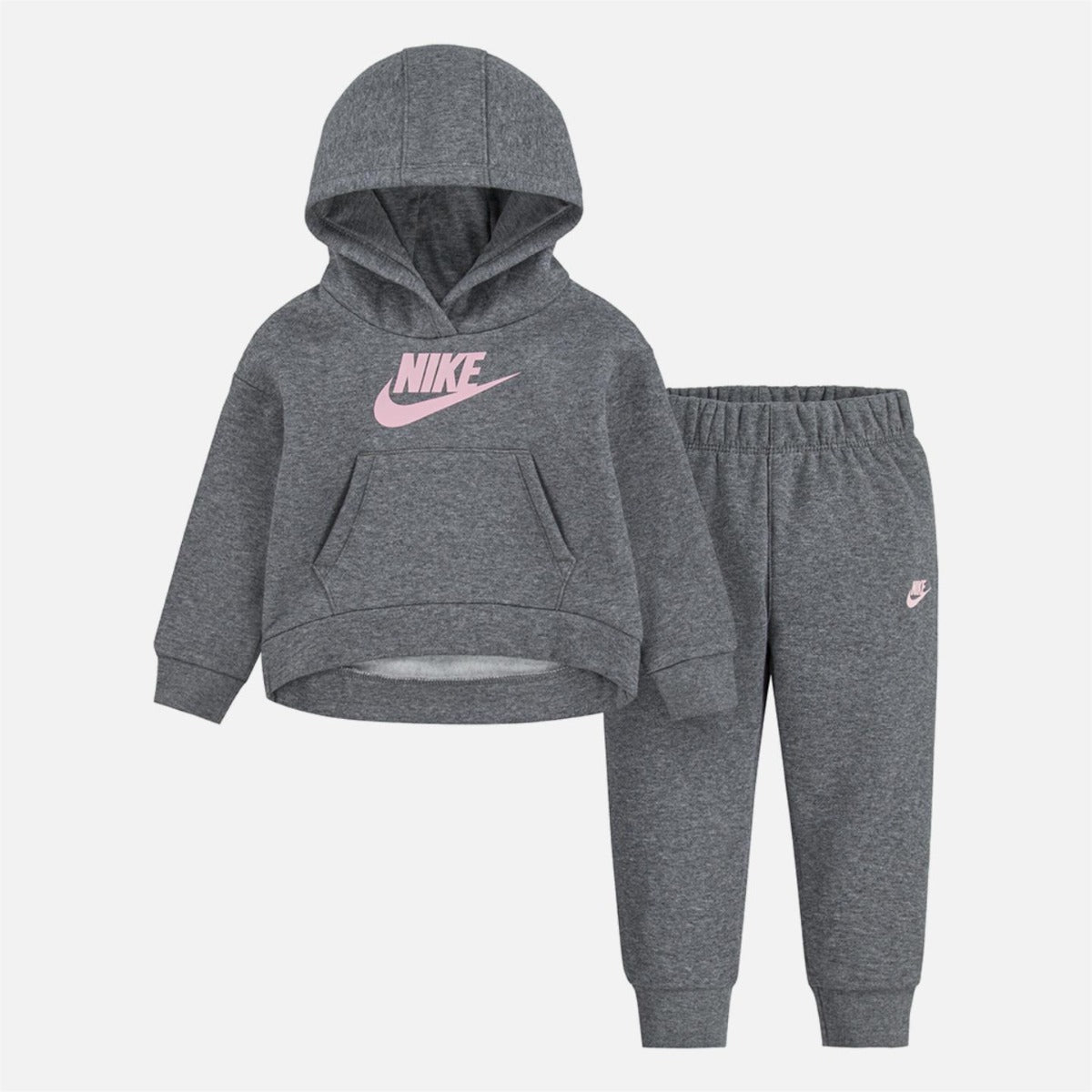 Ensemble Survêtement Nike Bébé - Gris/Rose