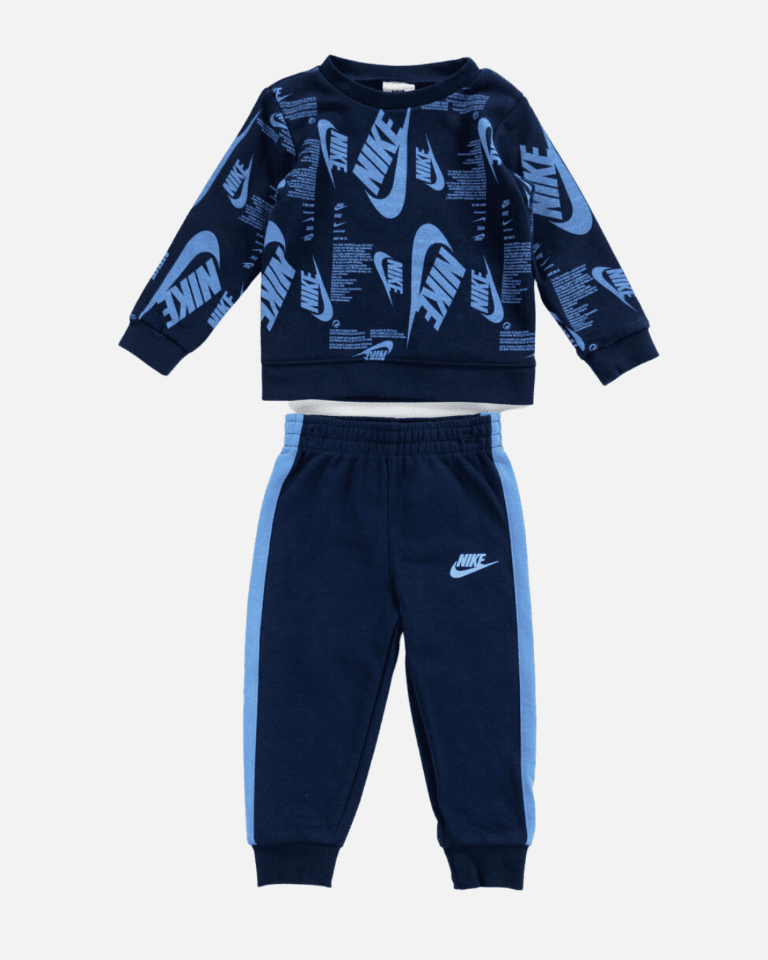 Nike Futura Taping Baby Tracksuit Set Blue Footkorner