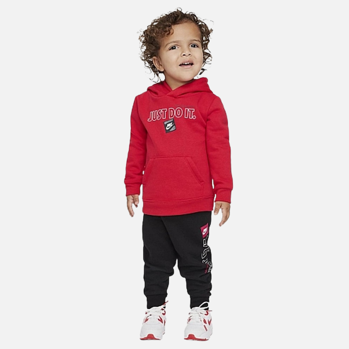 Ensemble Survêtement Nike Just do It bébé - Rouge/Noir