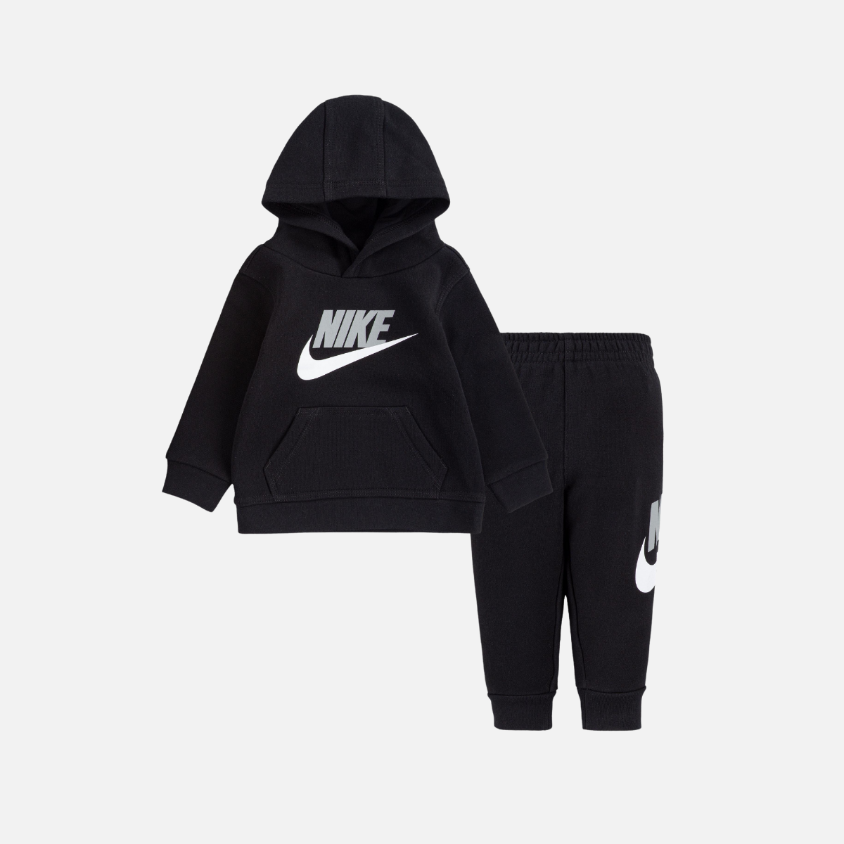 Set tuta da bambino Nike Sportswear - Nero/Grigio/Bianco