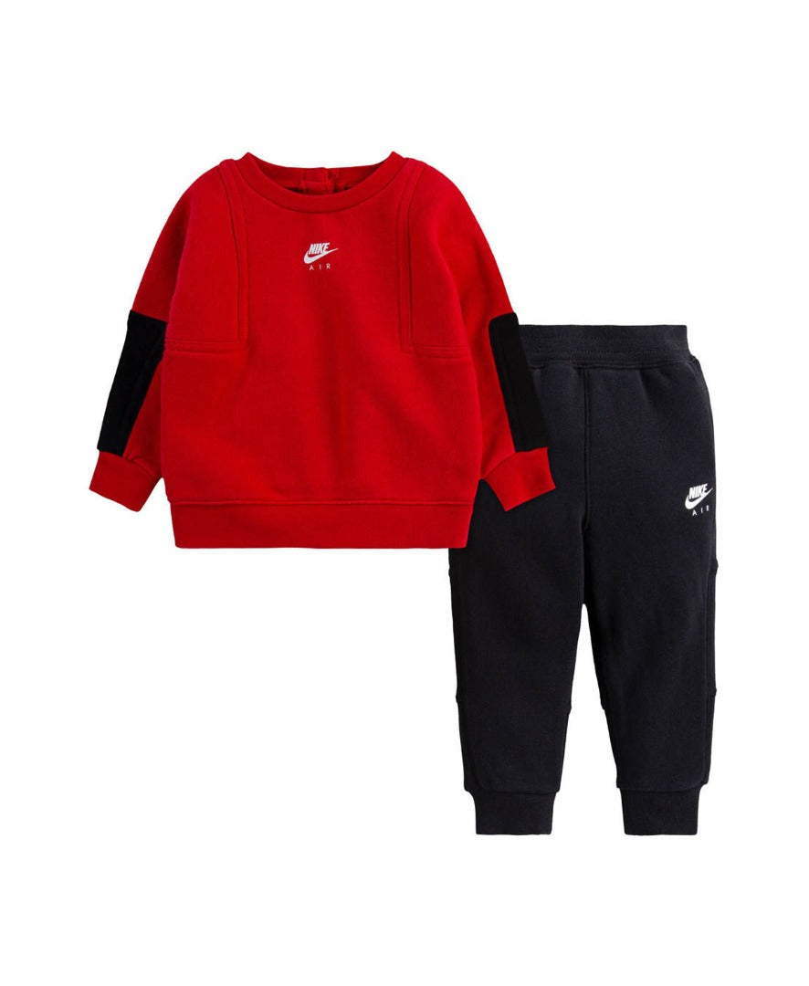 Set tuta neonato Nike Sportswear - rosso/nero
