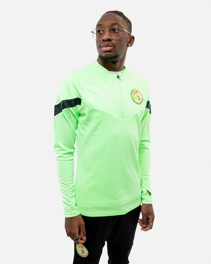 Haut d'entrainement Sénégal - Vert/Noir