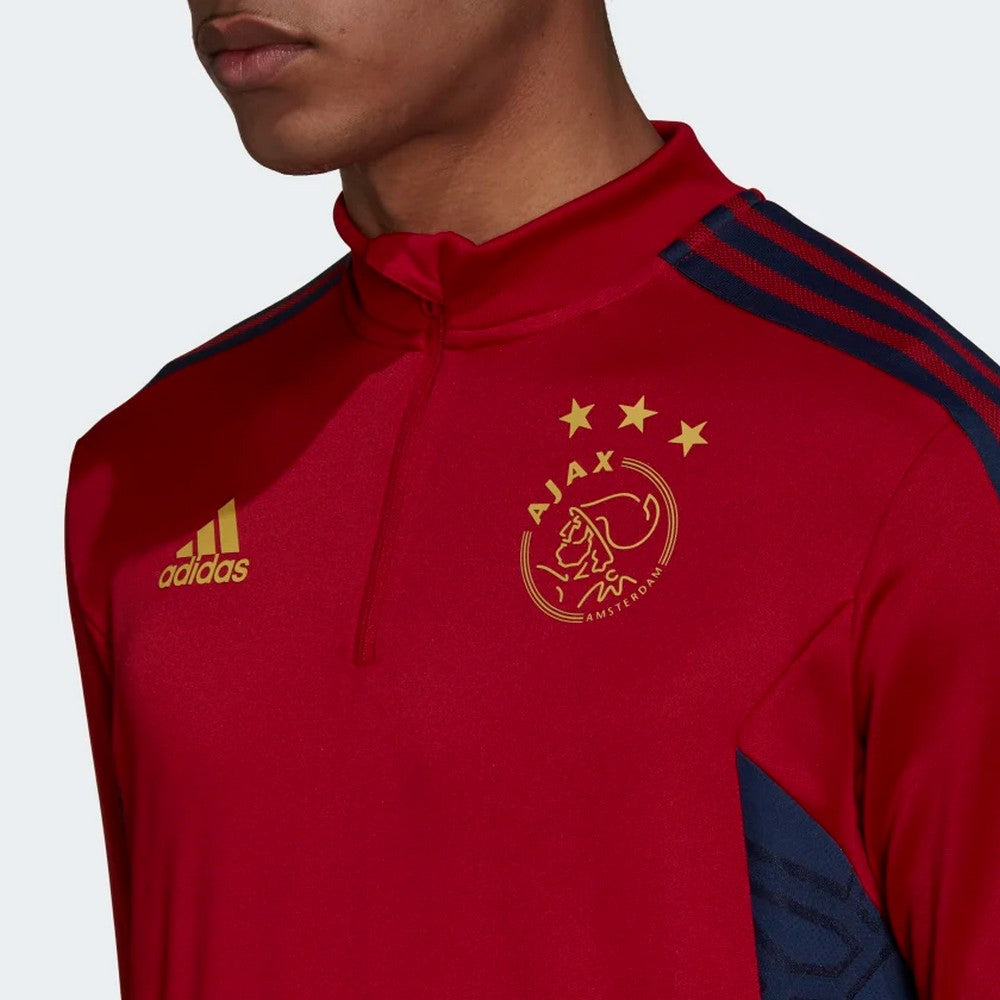 Haut d'entrainement Ajax Amsterdam Condivo 2022/2023 - Rouge/Bleu