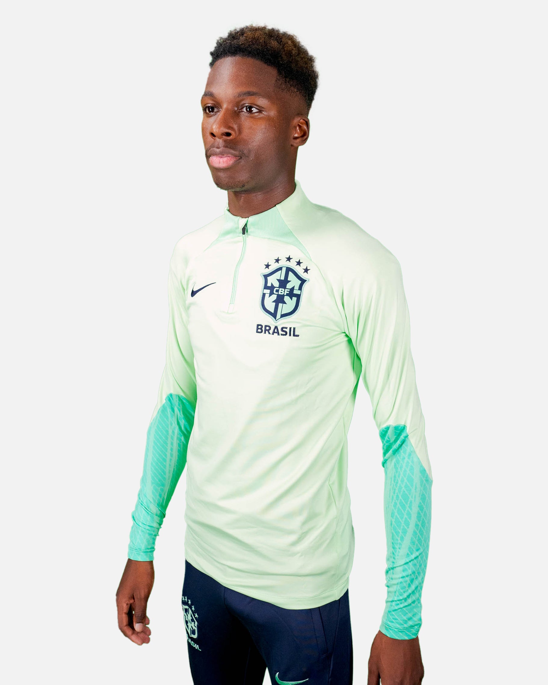 Haut d'entrainement Brésil 2022 - Vert