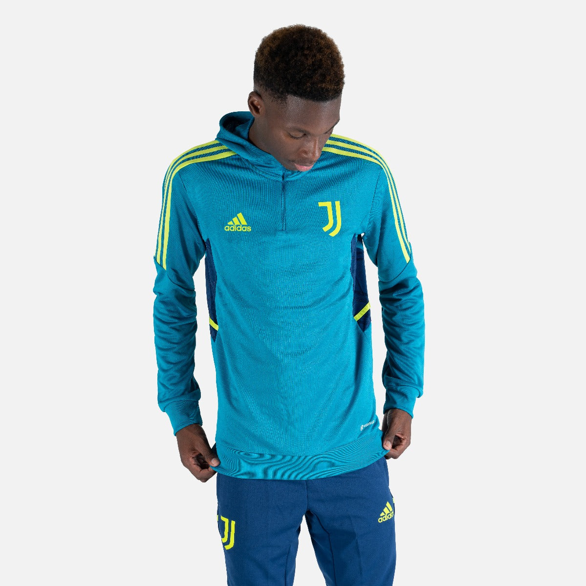 Juventus Hooded Training Top 2022/2023 Blue/Green – Footkorner