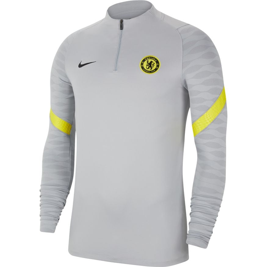 Maglia da allenamento Chelsea Strike Drill 2021/2022 - Grigio/Giallo