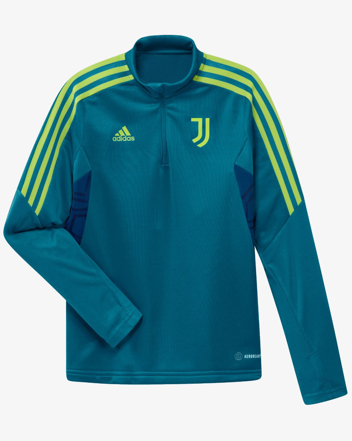 Haut d'entrainement Juventus junior 2022/2023 - Bleu/Vert