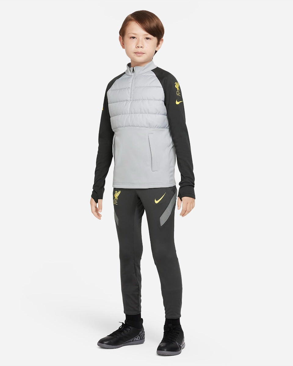 Liverpool Academy Pro Junior Training Top 2021/2022 - Grey/Black